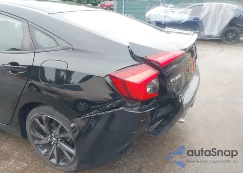 2019 Honda Civic Sport from USA, damaged, VIN 2HGFC2F8XKH504582
